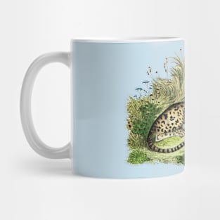 Leopard Vintage Wildlife Illustration Mug